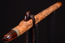 Oak Burl Native American Flute, Minor, Mid A#-4, #G27D
